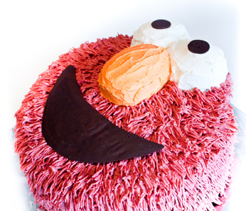 Elmo birthday cake